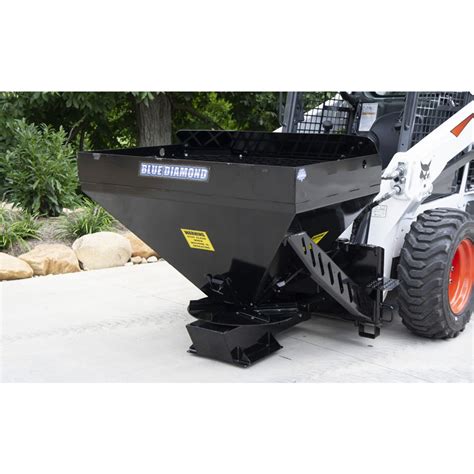 skid steer material spreaders|Using a Skid Steer Spreader & Where t.